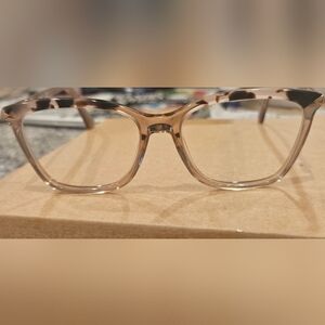 Guess Clear and Brown Eyewear